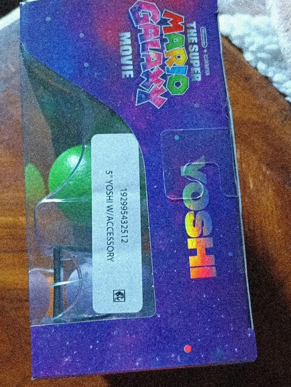 Nintendo Yoshi Figure with Green, Red, Purple and Orange Accents